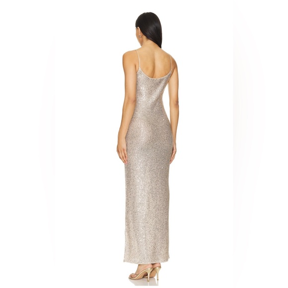 Lovers and Friends Rossa Maxi Dress in Champagne - Picture 4 of 8